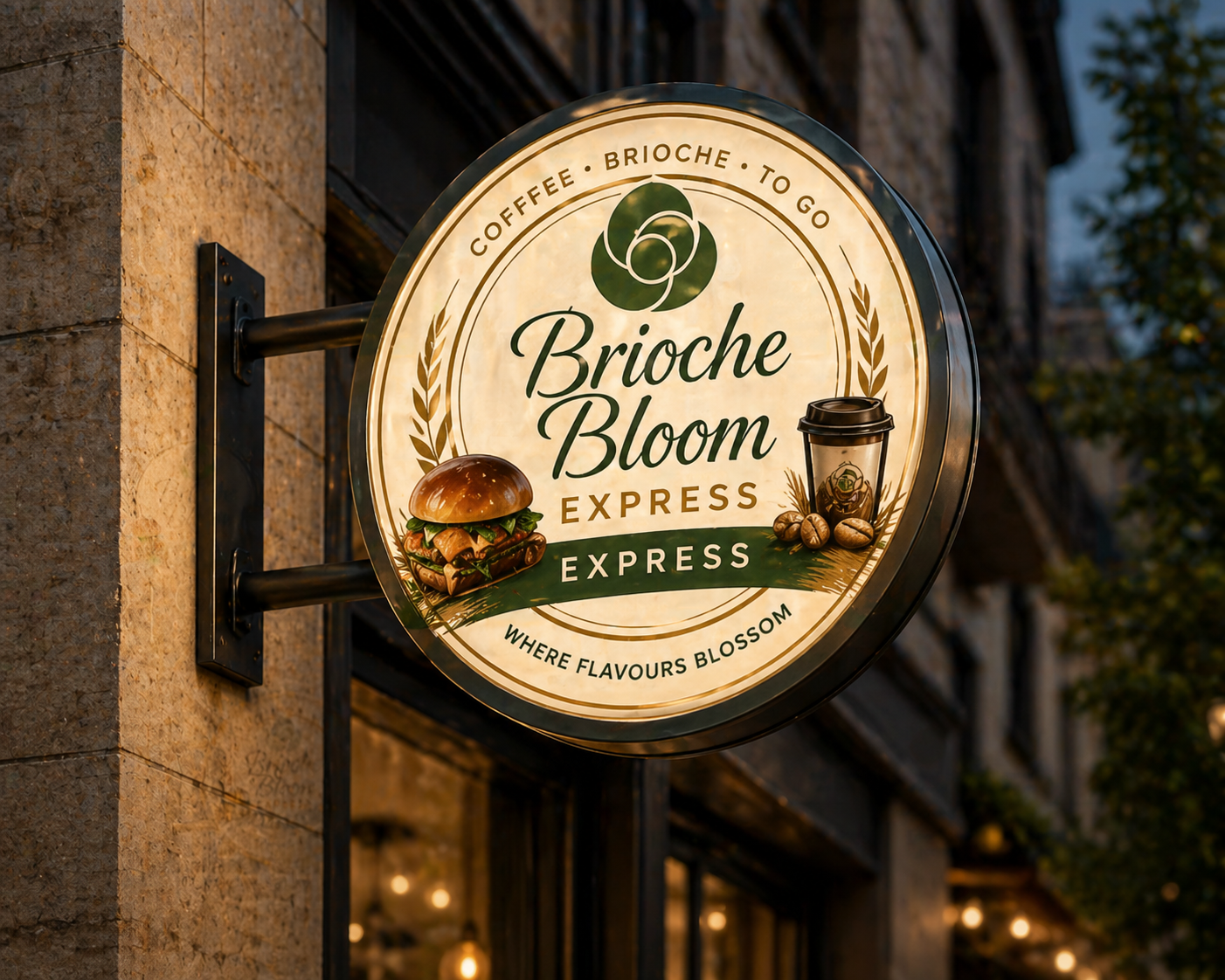 Brioche Bloom Express store concept